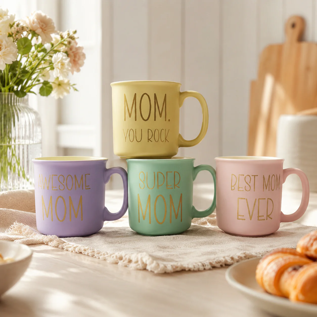 Pastel Mom-Hero Design Mugs (460ml) - Image 2