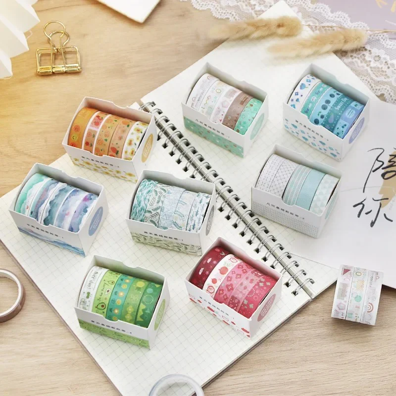 Superstar 5-Roll Decorative Washi Tape Set