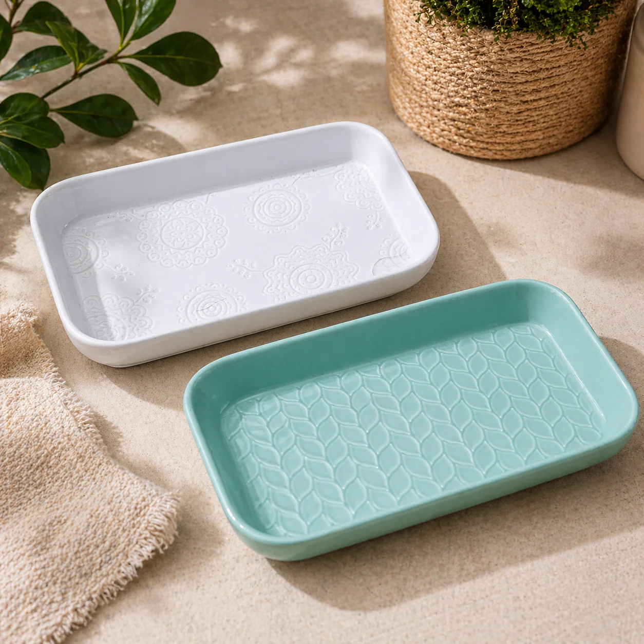 Embossed Kitchen Bake Dish
