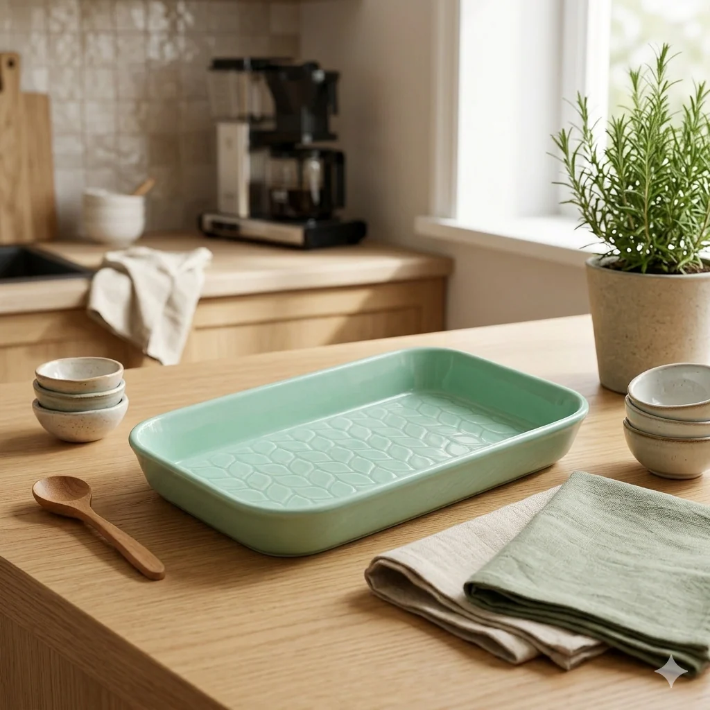 Embossed Kitchen Bake Dish - Image 3