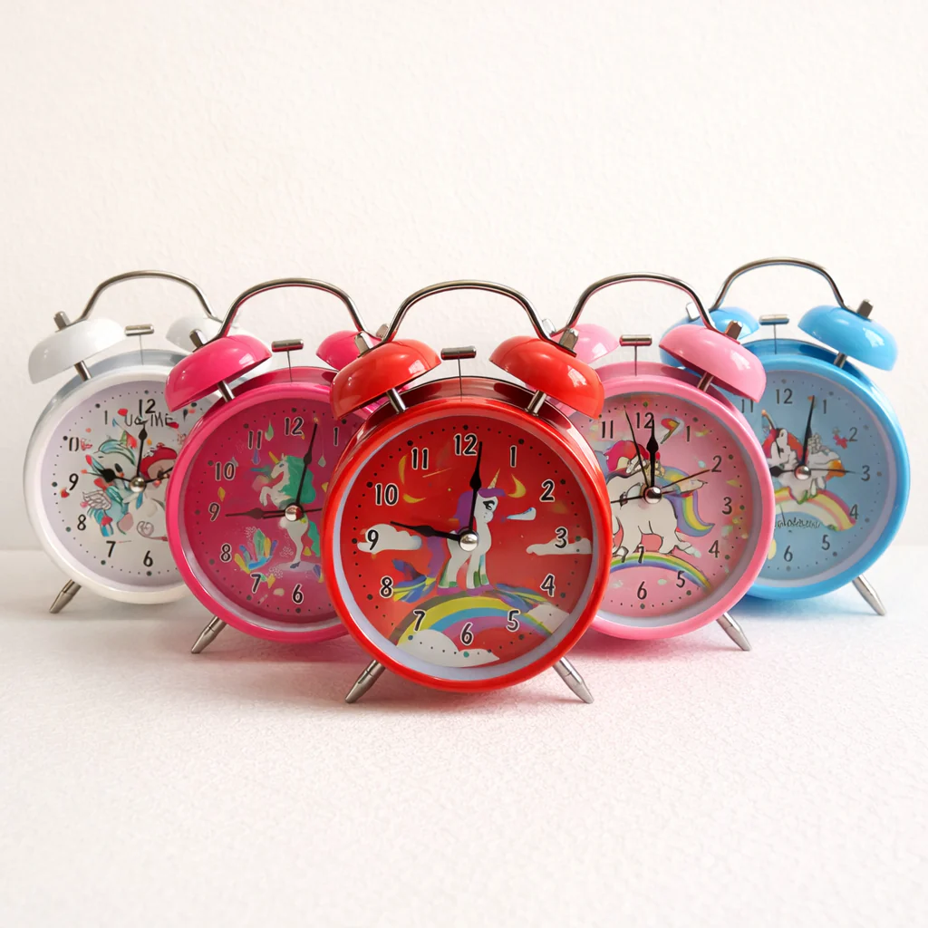 Unicorn Twin-Ear Alarm Clock - Image 2