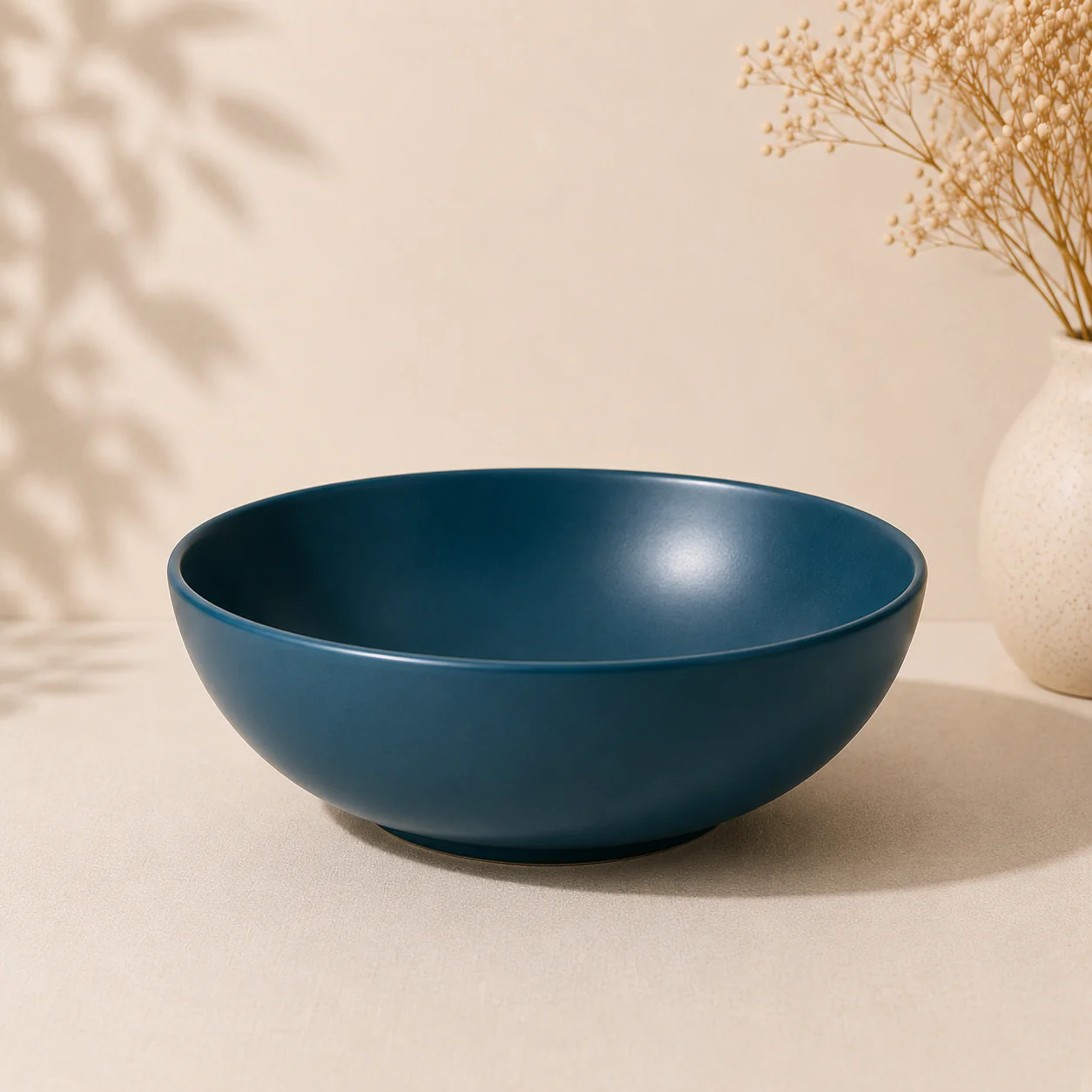 Ocean Teal Matte Ceramic Dinnerware Series - Image 4