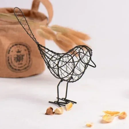 Metal Wire Bird Sculptures - Image 7