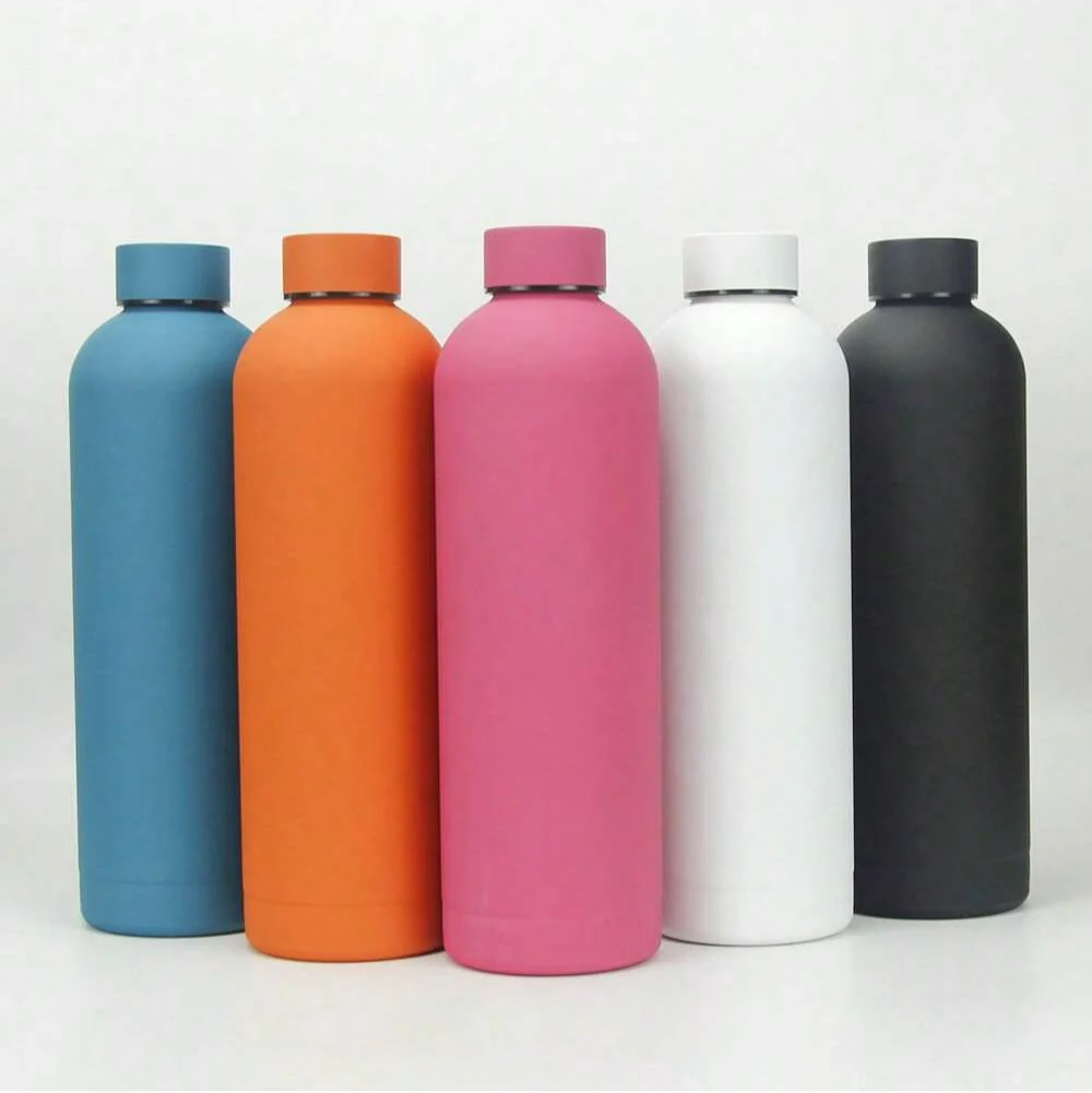 Matte Soft Finish Stainless Steel Water Bottle (750ml)