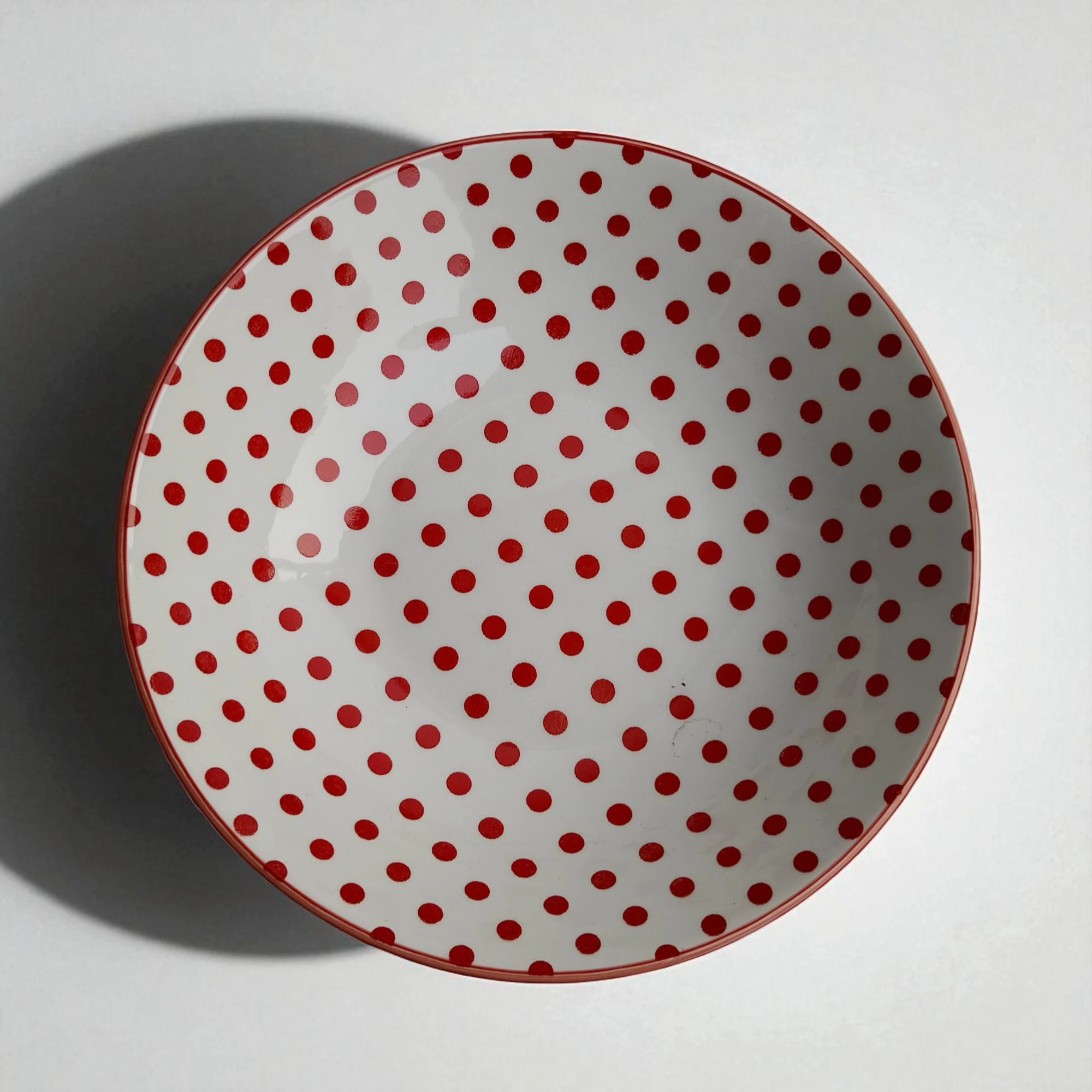 Red Love Ceramic Serving Bowl (10inch) - Image 2