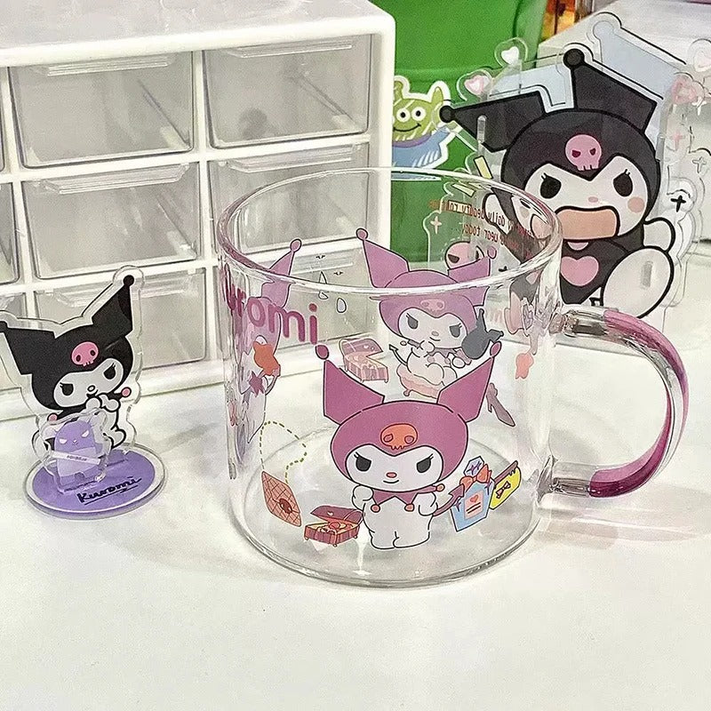 Cinnamoroll Anime Kids Glass Cups (400ml) - Image 2