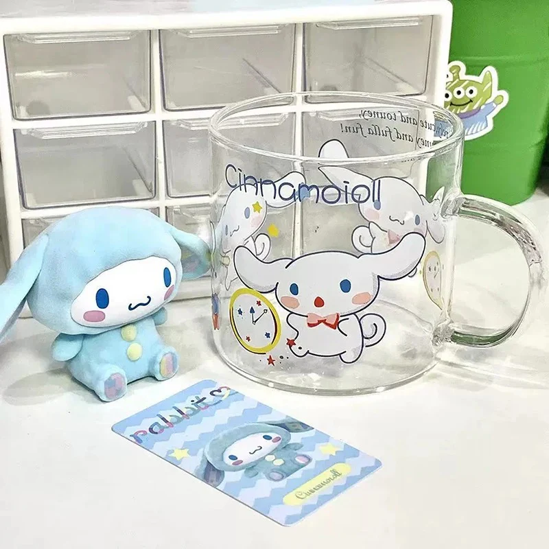 Cinnamoroll Anime Kids Glass Cups (400ml) - Image 3