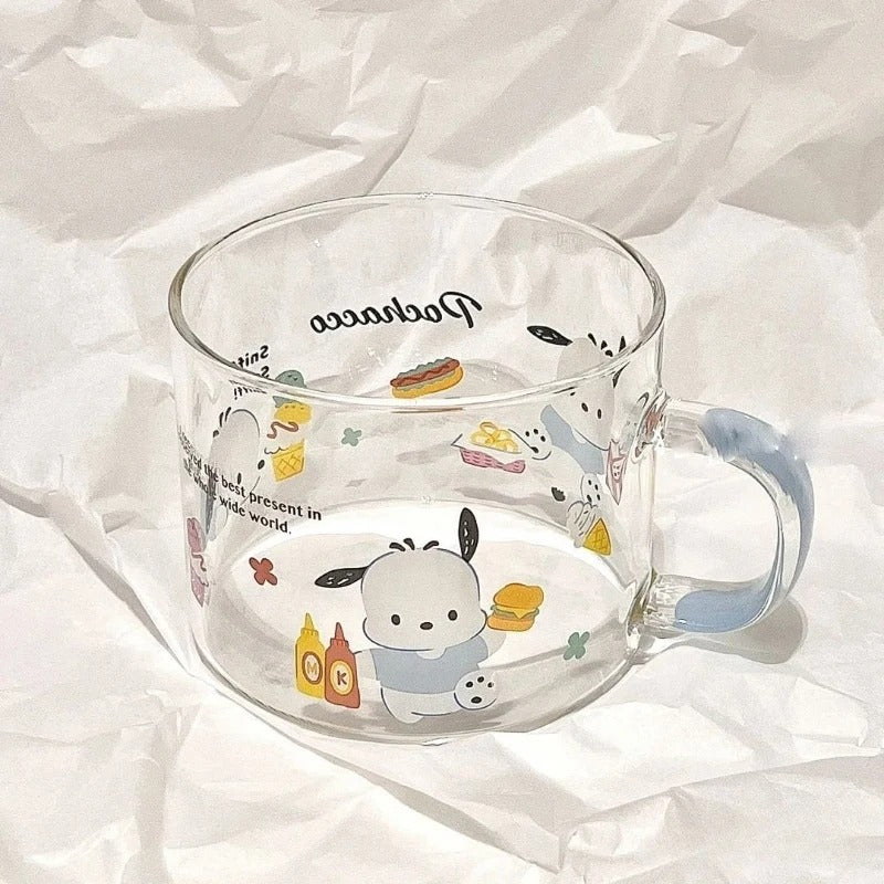Cinnamoroll Anime Kids Glass Cups (400ml) - Image 4