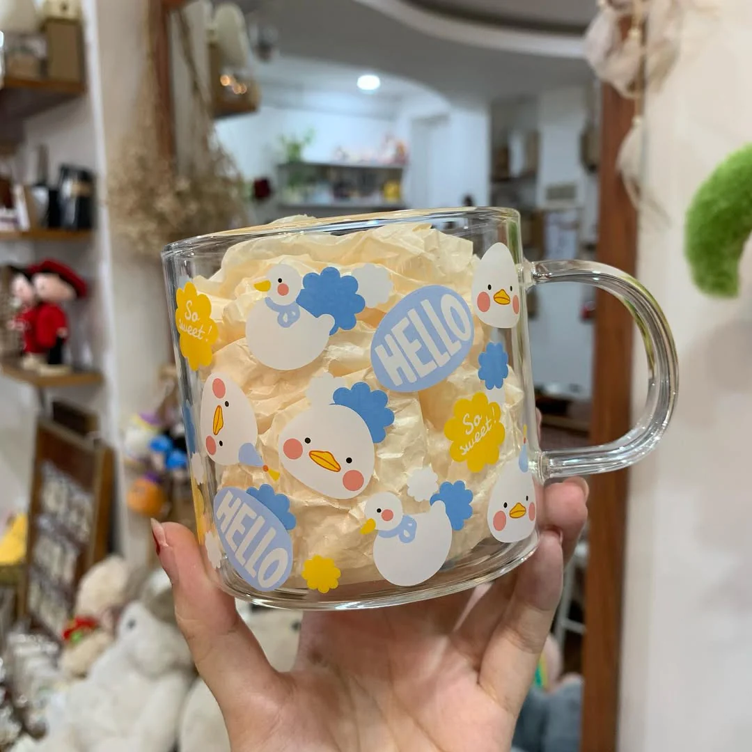 Cinnamoroll Anime Kids Glass Cups (400ml) - Image 7
