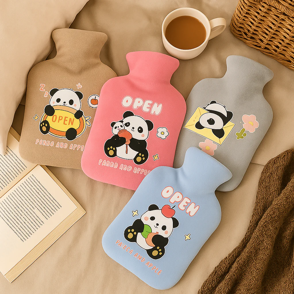 Panda Plush Hot Water Bag