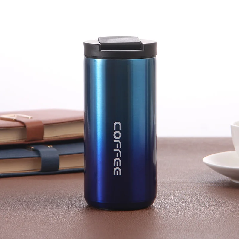 Matte Stainless Steel Coffee Tumbler (450ml) - Image 4