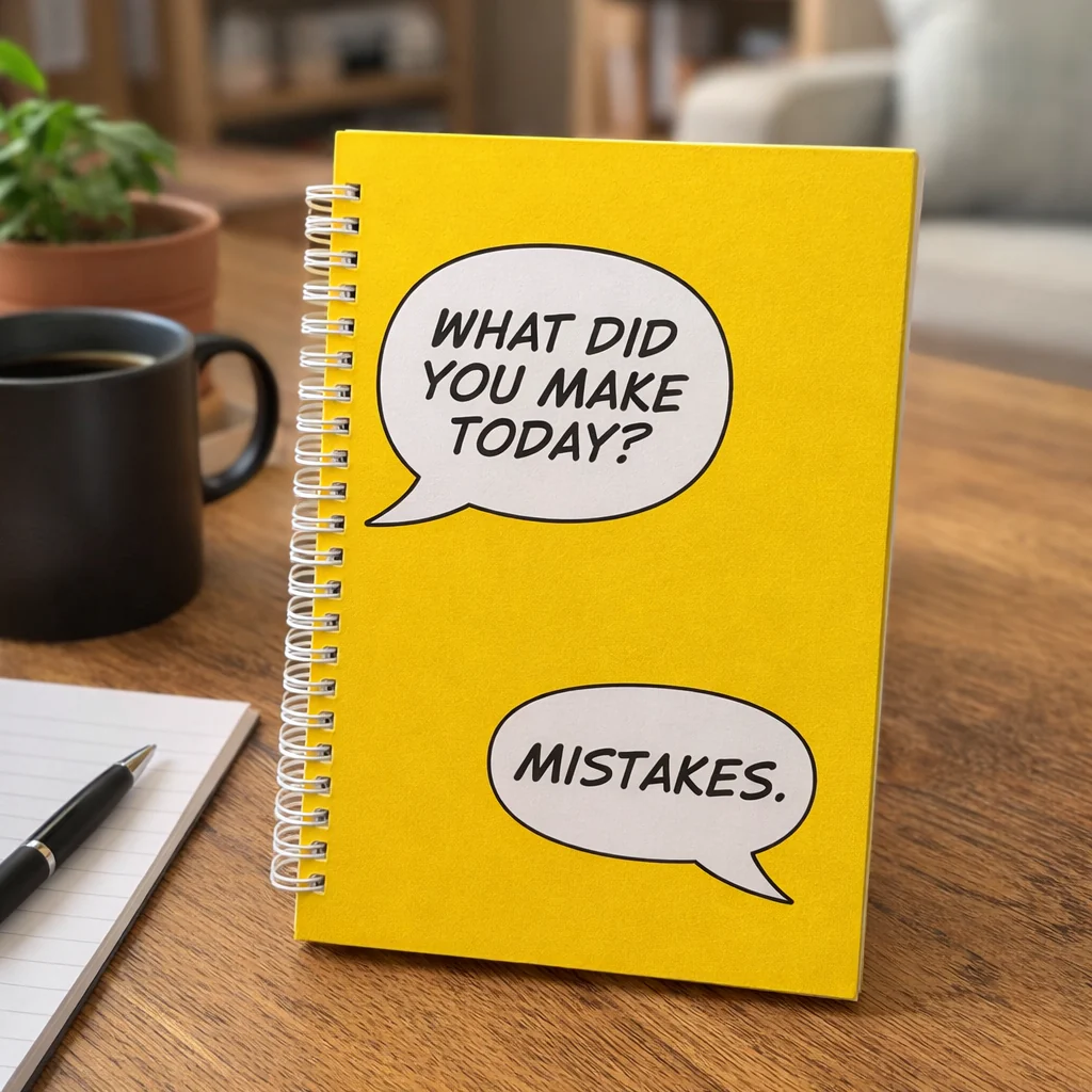 Mistakes Dotted Notebook (A5)
