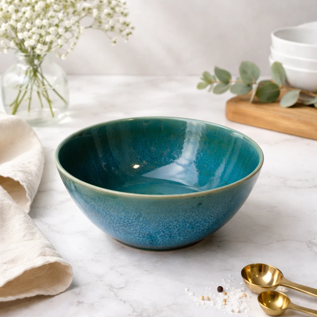 Teal Gradient Ceramic Dinnerware Series - Image 5